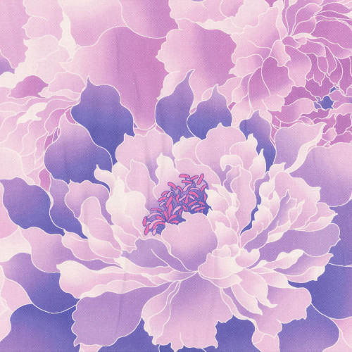 Henry Glass Fabrics Peony Paradise 118 Inch Wide Quilt Backing